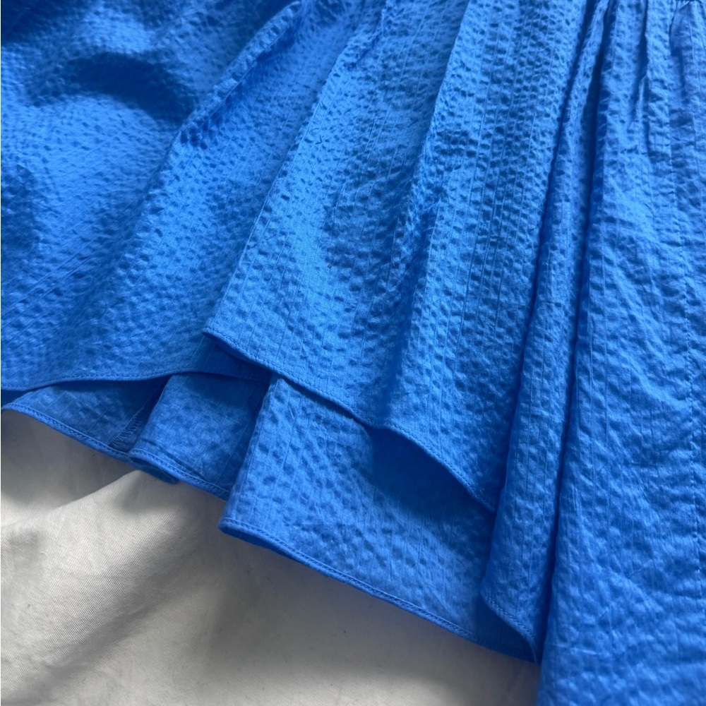 Frame Denim Tiered Blue Maxi Skirt for Casual Wear - Picture 6 of 6